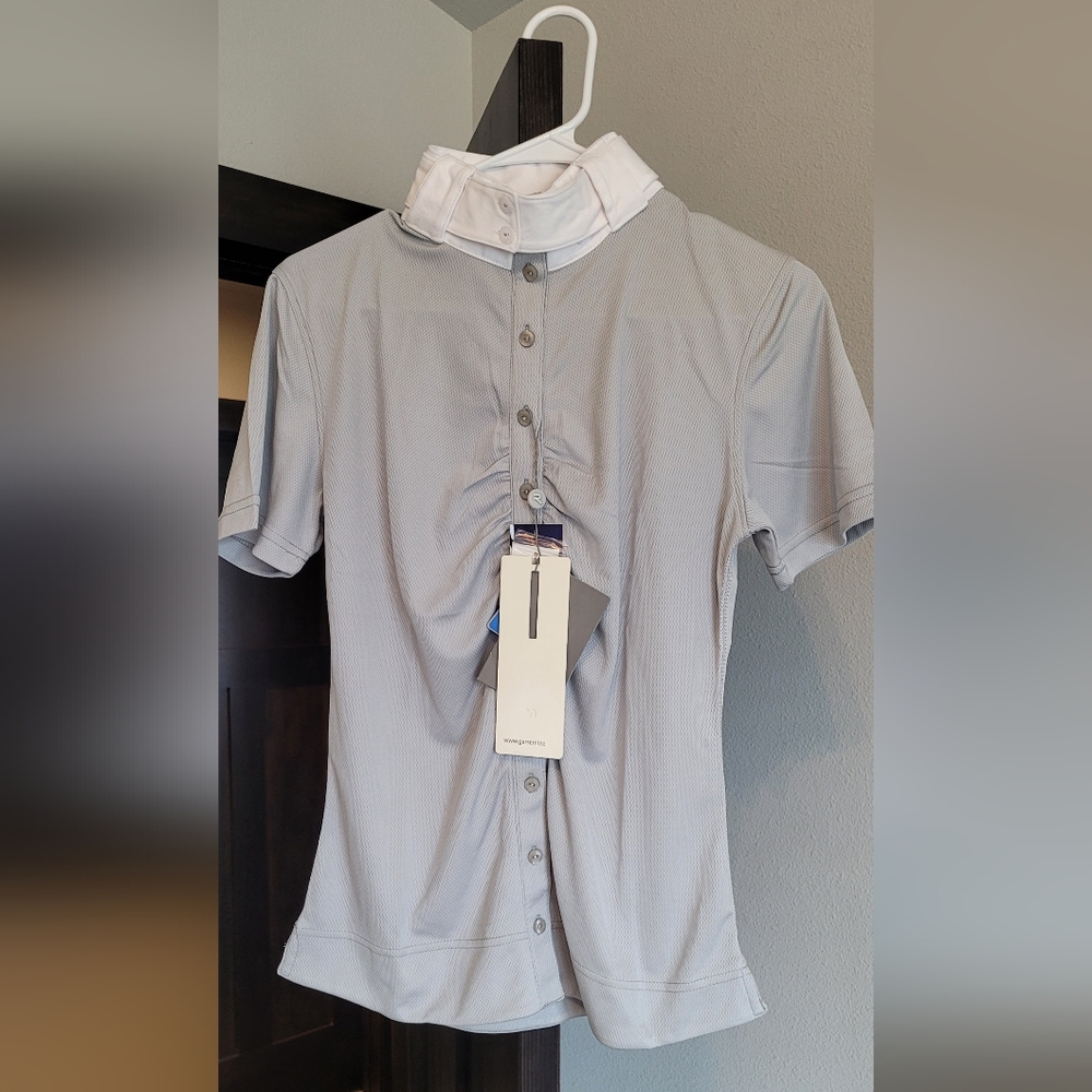Womens, Size Medium, NWT, Gersemi Equestrian Show Shirt top.